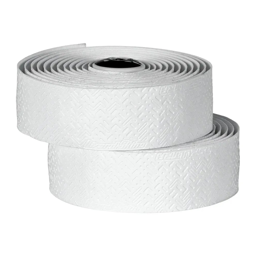 Lizard Skins DSP Ultra 2.7mm bar tape, Diamond White, wrapped texture detail